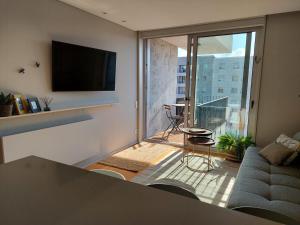 A seating area at Balconies of Cedofeita & Garage