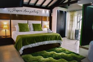 Postel nebo postele na pokoji v ubytování Hotel Jade Spa