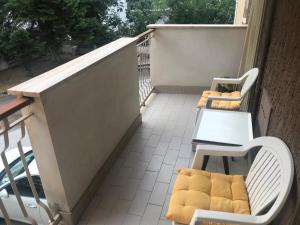 Balkón alebo terasa v ubytovaní Casa Vacanze Via Giulia