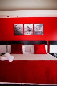 Postel nebo postele na pokoji v ubytování Hotel Jade Spa