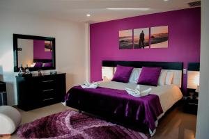Postel nebo postele na pokoji v ubytování Hotel Jade Spa