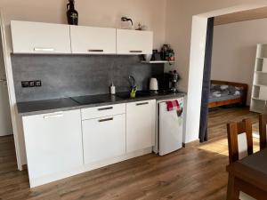 Kuchyňa alebo kuchynka v ubytovaní Apartmán 7