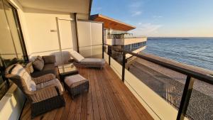 Üldine merevaade või majutusasutusest Pirita Beach View Suites pildistatud vaade