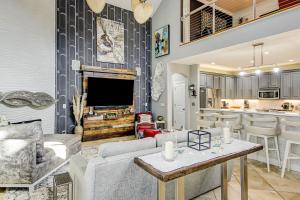 Posezení v ubytování Clearwater Bay 1211