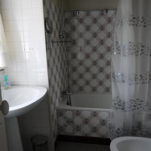 Koupelna v ubytování Gîte l'Odonata