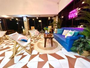 Posezení v ubytování HOTEL Pinc