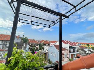 Balkón nebo terasa v ubytování Ngo House Villa