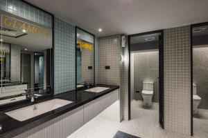 Koupelna v ubytování OLAH Poshtel - Taichung Station + 37 fotografií