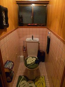 Koupelna v ubytování Aoshima Guesthouse Hooju