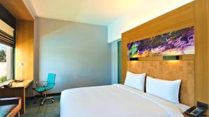 Postel nebo postele na pokoji v ubytování Hotel Halez + 23 fotografií