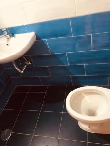 Koupelna v ubytování Dama HostelBB