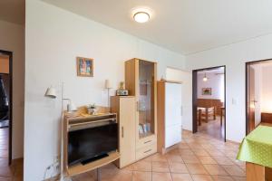 Η κουζίνα ή μικρή κουζίνα στο Haus Windböe, Wohnung 1