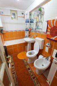 A bathroom at Casa Ianna