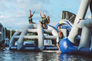 Aquapark v venkovského domu nebo okolí