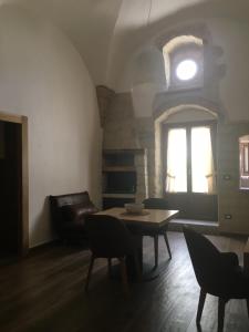 Posezení v ubytování GAPO Rooms