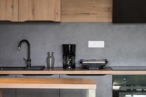 Kuchyň nebo kuchyňský kout v ubytování Apartman Ivan Krk