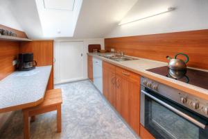A kitchen or kitchenette at Appartement Kathi Scheiber