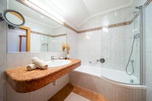 Koupelna v ubytování Biohotel Rastbichlhof
