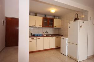 Kuchyň nebo kuchyňský kout v ubytování Apartments by the sea Drvenik Donja vala, Makarska - 6658