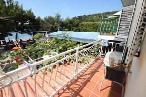 Balkón nebo terasa v ubytování Apartments by the sea Drvenik Donja vala, Makarska - 6658