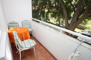 Balkón nebo terasa v ubytování Apartments by the sea Drvenik Donja vala, Makarska - 6658