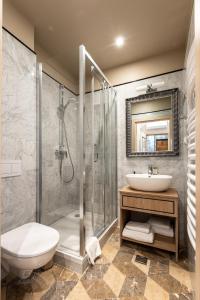 Kúpeľňa v ubytovaní AR Apartamenty