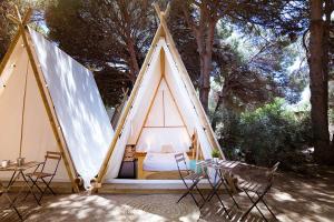 Jardín al aire libre en Kampaoh Tarifa