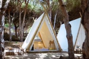 Jardín al aire libre en Kampaoh Tarifa