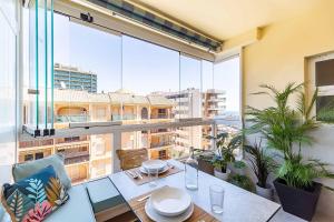 Balkón alebo terasa v ubytovaní SOLANA Fuengirola 16 17 + 37 fotografií