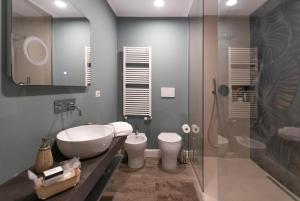 A bathroom at Household Settembrini