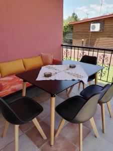 Posezení v ubytování Αξέχαστη διαμονή - Unforgettable accommodation