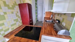 Kuchyňa alebo kuchynka v ubytovaní Opatija 10 Apartment with parking, 300m to the sea