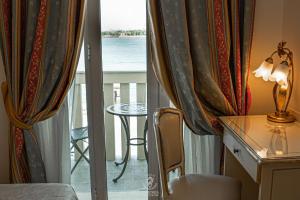 Posezení v ubytování Viktoria Palace Hotel
