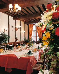 Restaurace v ubytování Le Saint Michel