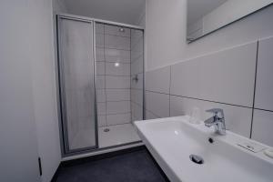 Kúpeľňa v ubytovaní NeoHostel