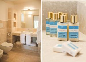 A bathroom at Gattarella Family Resort Puglia- Seaside Rooms and Suites with Premium Half-Board à la carte