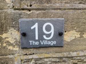 Certifikát, hodnocení, plakát nebo jiný dokument vystavený v ubytování 19 The Village