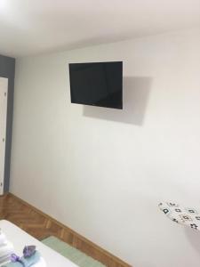 Televízia a/alebo spoločenská miestnosť v ubytovaní Apartments SARA
