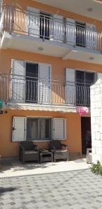 Balkón alebo terasa v ubytovaní Apartments SARA