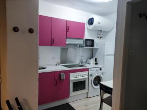 Apartamento Casa Aurelio tesisinde mutfak veya mini mutfak