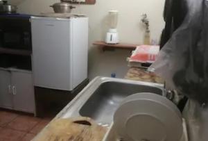 Una cocina o zona de cocina en CASA ICHIK ANTIGUA GUATEMALA