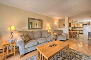 A seating area at Campton Retreat with Mtn Views about 3 Mi to Skiing