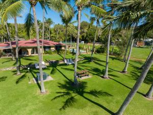 Vườn quanh Comfort Resort Blue Pacific