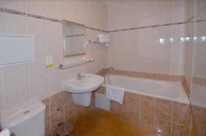 Kúpeľňa v ubytovaní Apartement Hrebenka