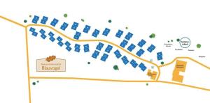 eine vorgeschlagene Karte für ein Resort in der Unterkunft Naturerlebnisdorf Blauvogel 6 in Hasselfelde