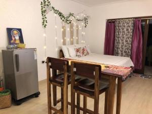 Dapur atau dapur kecil di Studio in Riviera Sublime