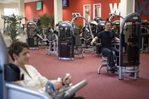 Fitness centrum a/nebo fitness zařízení v ubytování Comfort Hotel tom Kyle