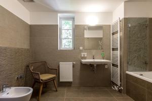 Koupelna v ubytování Hubertus Karlova Studánka