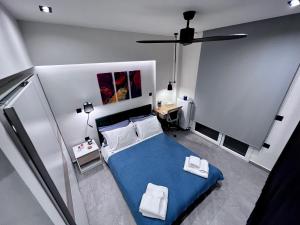 Posteľ alebo postele v izbe v ubytovaní VYRON 2 LUSSO