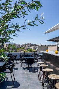 Balkón nebo terasa v ubytování Iasonos Suites Athens